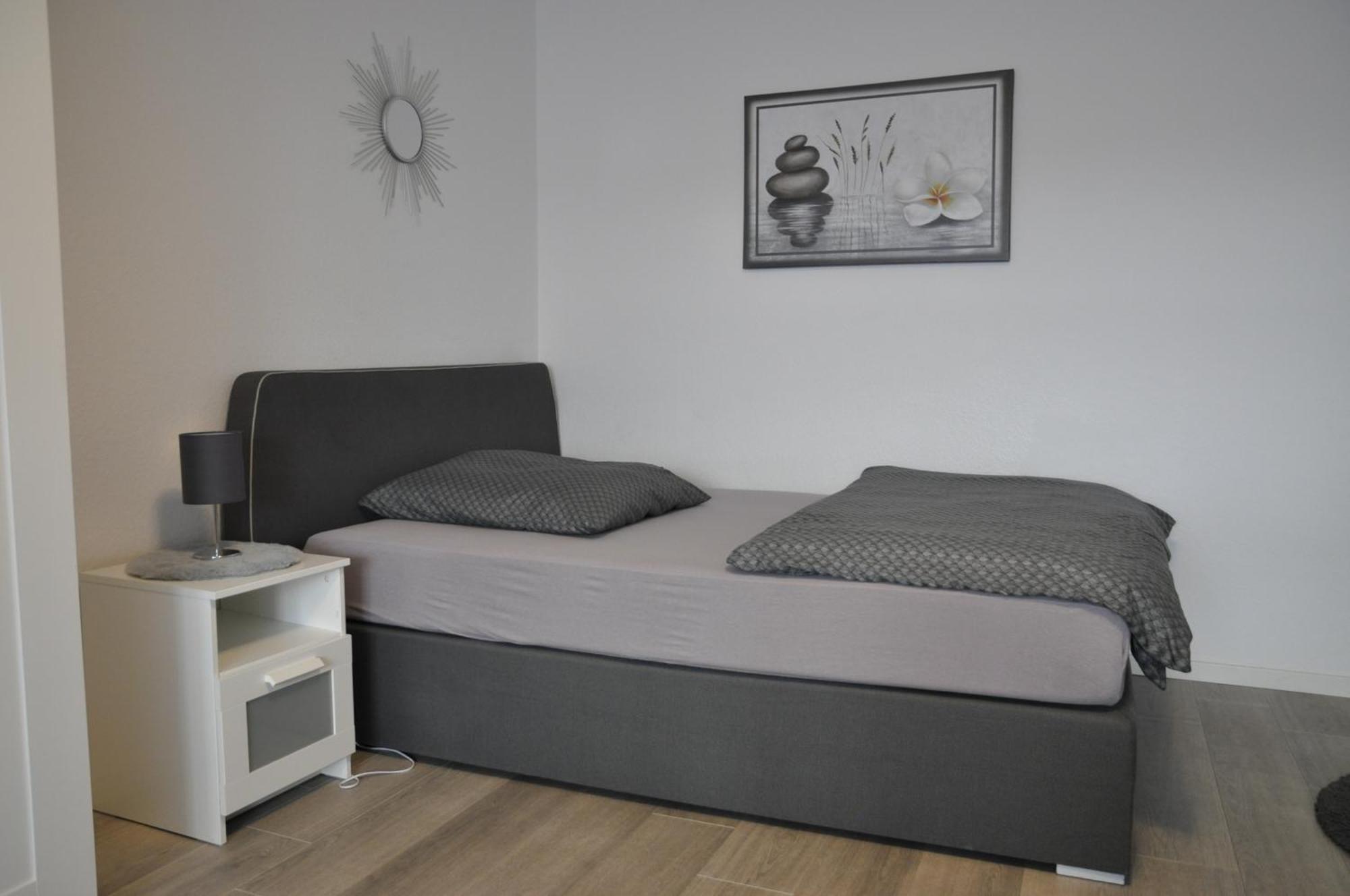 Deluxe Apartment 2 - Ruhe Oase - 1Zkb Balkon - Parkplatz 巴特瑙海姆 外观 照片